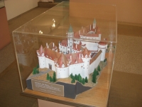 Modellino del Castello di Hohenegg residenza di Raimondo Montecuccoli in Austria.