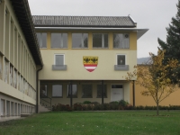 Volksschule di Hafnerbach che ospita il Museo Montecuccoli