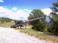 Incrociatore Montecuccoli Cannone da 152 - Perugia.