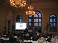 Consegna della targa commemorativa offerta dai Lions al sindaco di Cartigliano