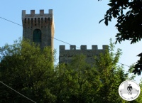 La Torre-Mastio e il palazzo nuovo. Lato nord