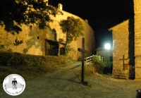 Scorcio notturno del Borgo.